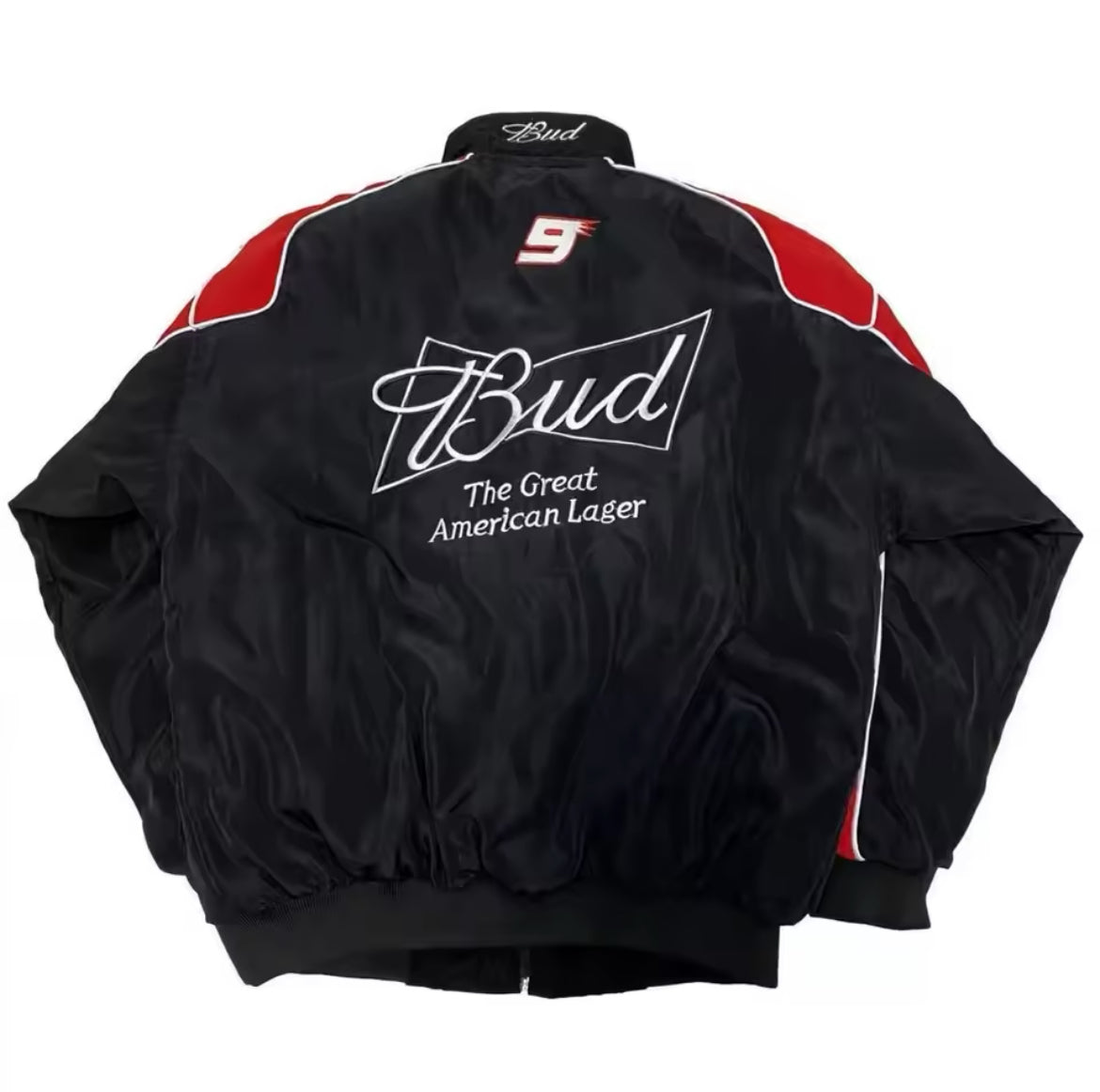 Black Budweiser Team Jacket