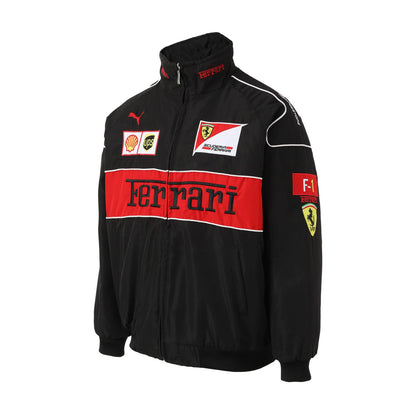 Black Ferrari Team Jacket