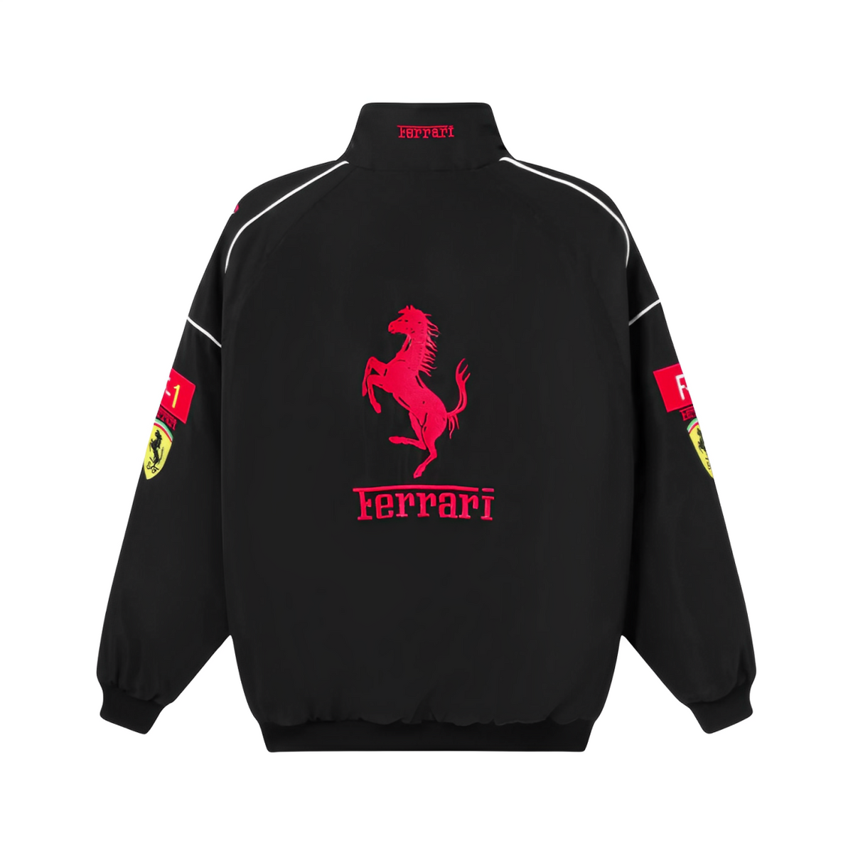 Black Ferrari Team Jacket